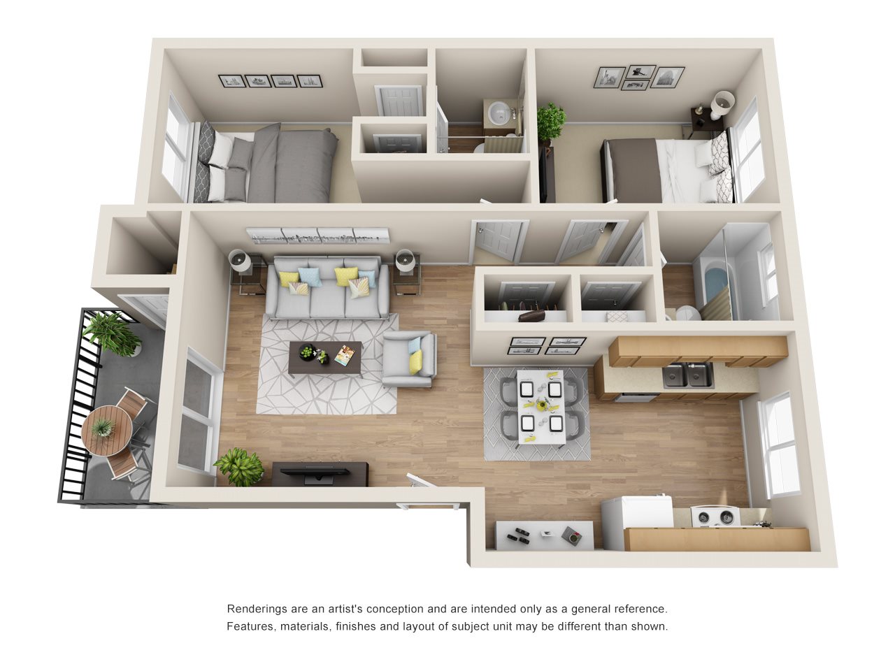 2 Bed 2 Bath A 2 Bed 2 Bath A